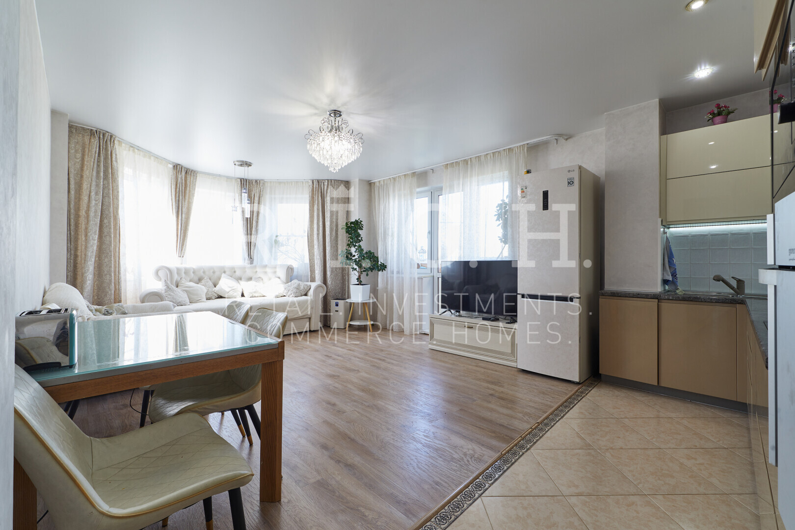 3-комн. квартира, Береговая ул., д.6